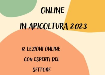 CORSO DI PERFEZIONAMENTO ONLINE IN APICOLTURA 2023